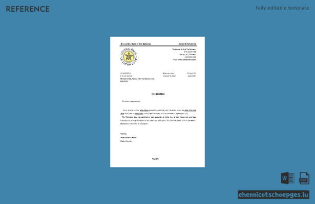 Die Bahamas – Zentralbank der Bahamas – Referenzbeispiel für Schließungen (Vorschau)